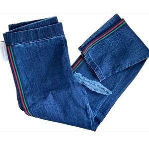 Windsor High Rise Side-Stripes Jeans